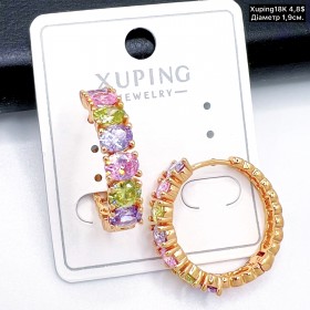 Сережки Xuping18К 20007 ( 1.9 см.)